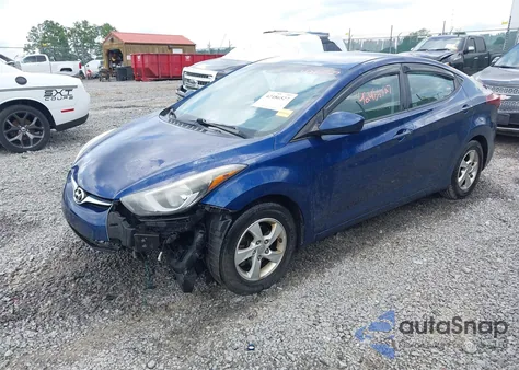 2015 Hyundai Elantra Se from USA, damaged, VIN 5NPDH4AE5FH551225